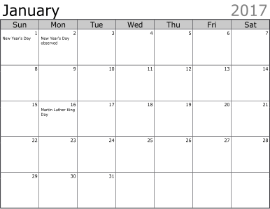Beautiful Printable Calendars: Word Doc and PDF - BeauCal.com