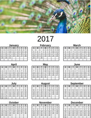 Beautiful Printable Calendars: Word Doc and PDF - BeauCal.com
