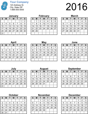Beautiful Printable Calendars: Word Doc and PDF - BeauCal.com