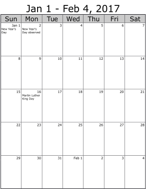 Beautiful Printable Calendars: Word Doc and PDF - BeauCal.com